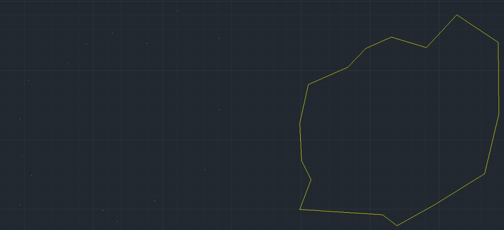 Create Polygon from Points in SPCAD